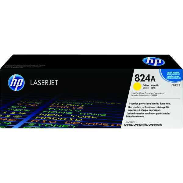 HP TONER GIALLO PER LJ COLOR CP6015 21.000 PAG - Disponibile in 3-4 giorni lavorativi Hewlett Packard Enterprise