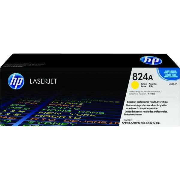 HP TONER GIALLO PER LJ COLOR CP6015 21.000 PAG - Disponibile in 3-4 giorni lavorativi Hewlett Packard Enterprise