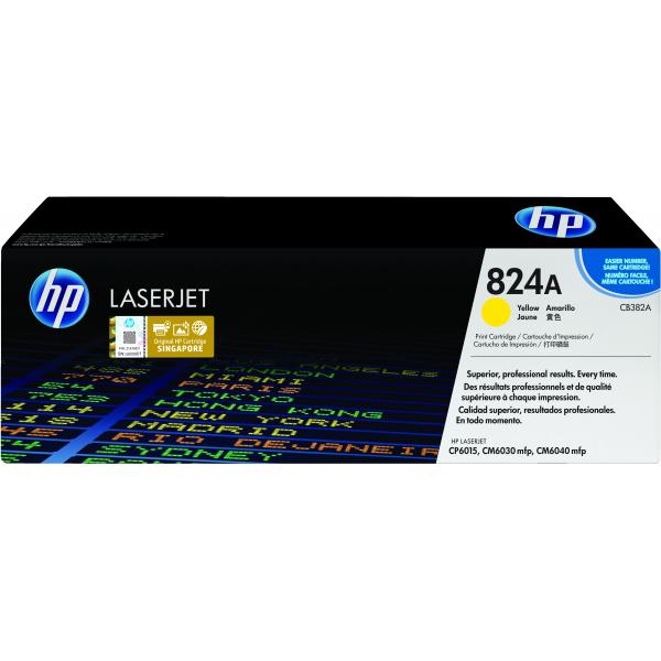 HP TONER GIALLO PER LJ COLOR CP6015 21.000 PAG - Disponibile in 3-4 giorni lavorativi