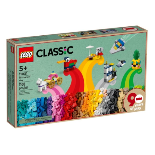 90 Anni di Gioco (LEGO Classic) - Disponibile in 3-4 giorni lavorativi