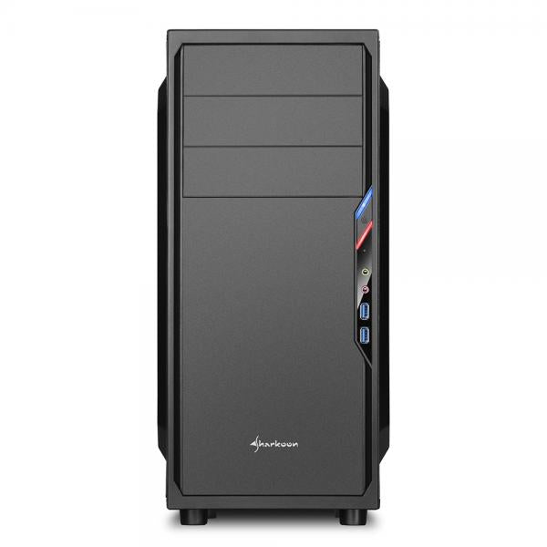 Case computer desktop ATX Sharkoon VS4-V Nero - Disponibile in 3-4 giorni lavorativi