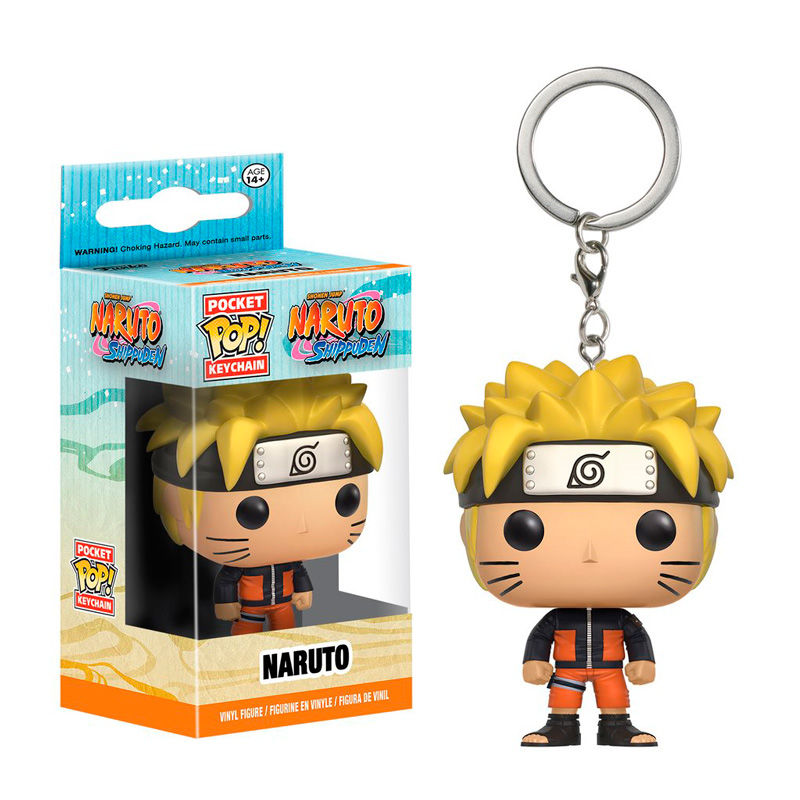 Funko Pop! FUNKO POP Naruto Shippuden - Portachiavi Naruto - Disponibile in 2/3 giorni lavorativi