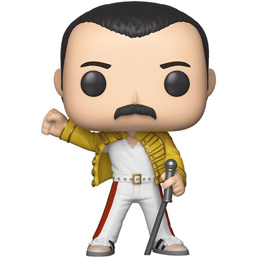 Funko Pop! FUNKO POP Queen - 96 Freddie Mercury (Wembley 1986) 9 cm - Disponibile in 2/3 giorni lavorativi