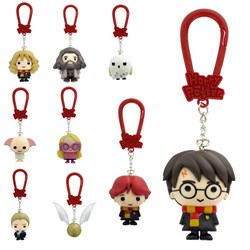 Portachiavi PALADONE Harry Potter Display personaggi Portachiavi/ciondolo per zaino 24 pezzi (assortimento casuale) - Disponibile in 2/3 giorni lavorativi