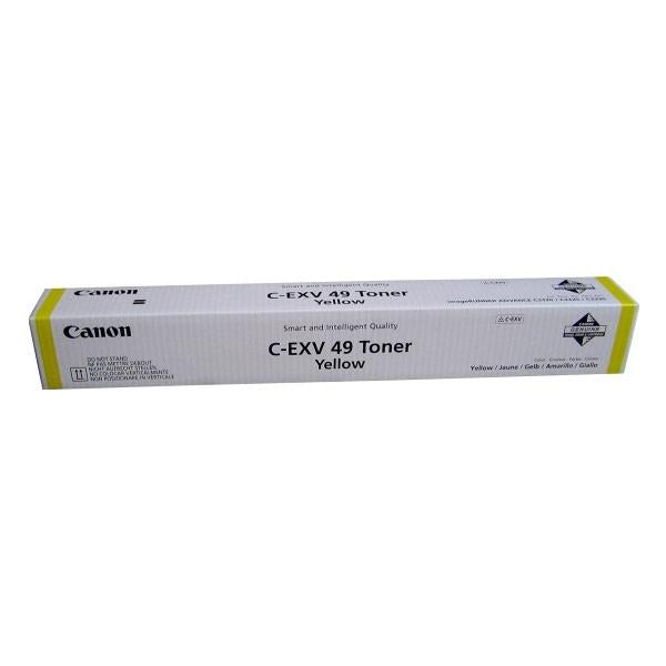 TONER CANON C-EXV49 Giallo x IR C3320i C3520i C3525i C3530i C3720i C3725i C3730i C3822i C3835i C38xxi 8527B002 - Disponibile in 3-4 giorni lavorativi Canon