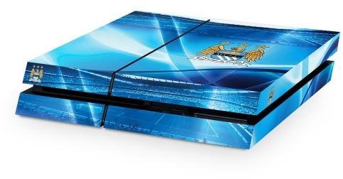 PS4 Official Manchester City FC Console Skin Stickers Accessori - Disponibile in 2/3 giorni lavorativi GED