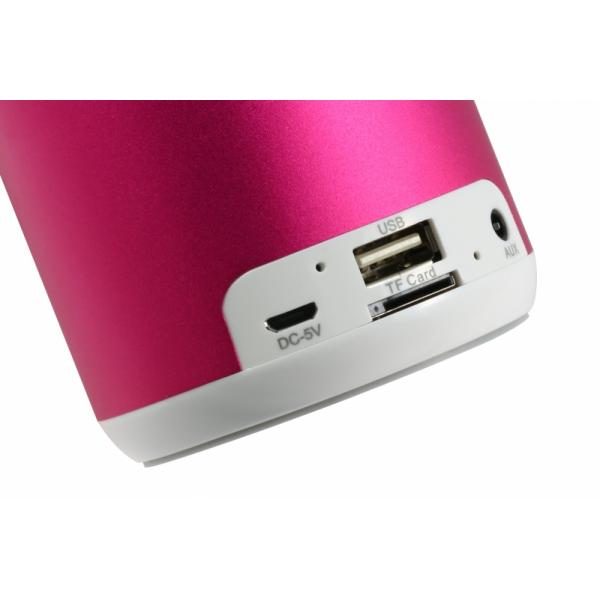 Altoparlante Bluetooth Portatile Technaxx Rosa 32 GB - Disponibile in 3-4 giorni lavorativi