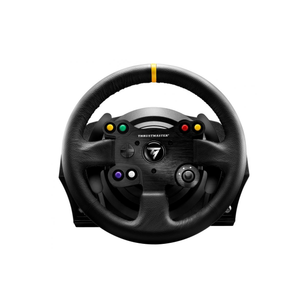 THRUSTMASTER TX RACING WHEEL LEATHER EDITION VOLANTE IN PELLE CUCITA A MANO COMPOSTO DA