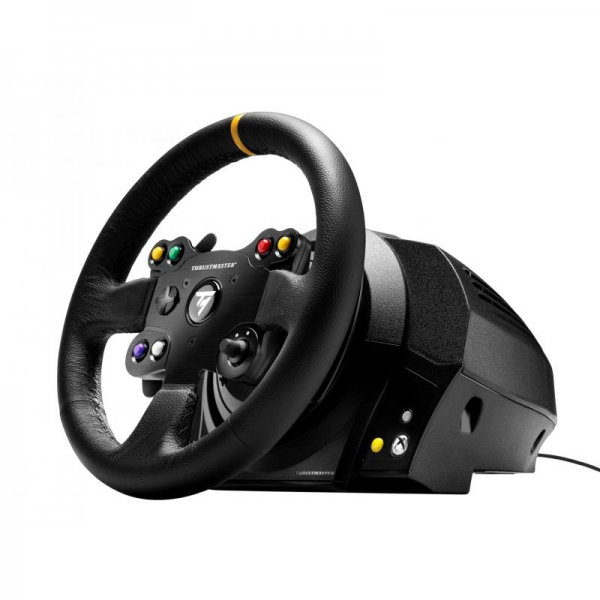 THRUSTMASTER TX RACING WHEEL LEATHER EDITION VOLANTE IN PELLE CUCITA A MANO COMPOSTO DA