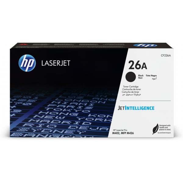 HP TONER NERO PER LJ M402N/M402D/M402DN MFP426DW/FDN/FDW, 26A TS - Disponibile in 3-4 giorni lavorativi