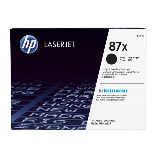 HP TONER NERO 87X 18.000 PAGINE PER M5XX - Disponibile in 3-4 giorni lavorativi