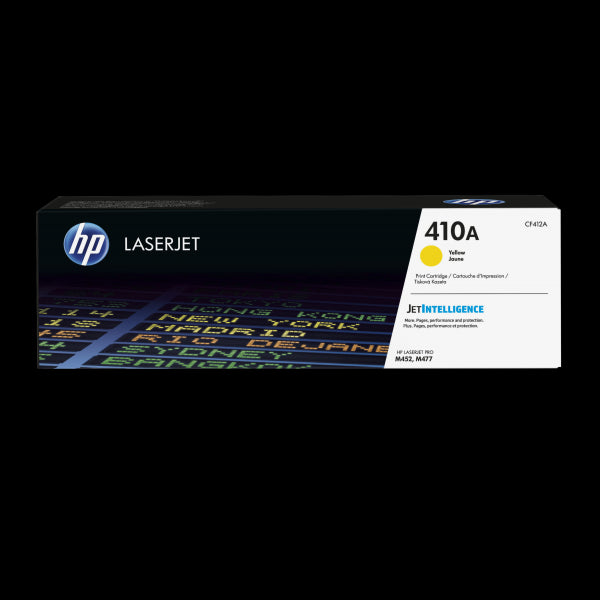 HP TONER GIALLO 2300PAG PER LJ PRO M452 M477, 410A - Disponibile in 3-4 giorni lavorativi