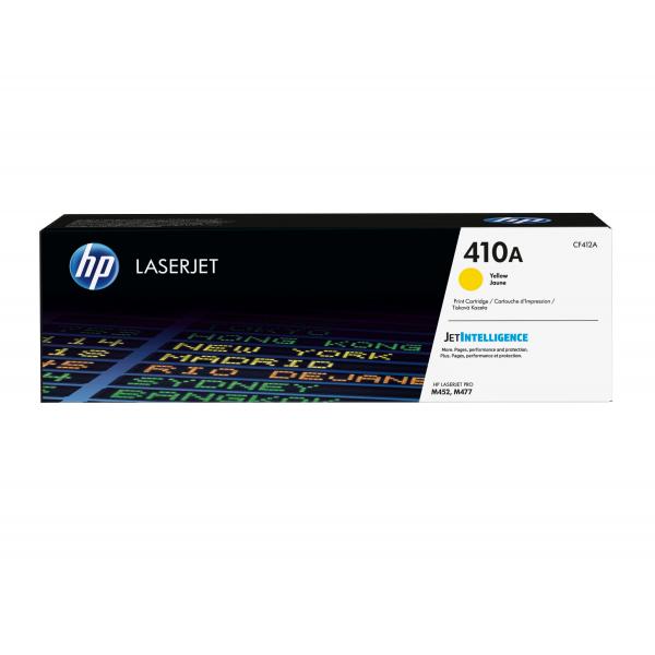 HP TONER GIALLO 2300PAG PER LJ PRO M452 M477, 410A - Disponibile in 3-4 giorni lavorativi