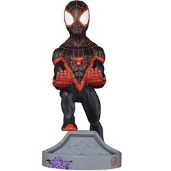 MARVEL - SPIDERMAN MILES MORALES CABLE GUY (porta smartphone/controller + cavo USB 2 metri separato) - Disponibile in 2/3 giorni lavorativi