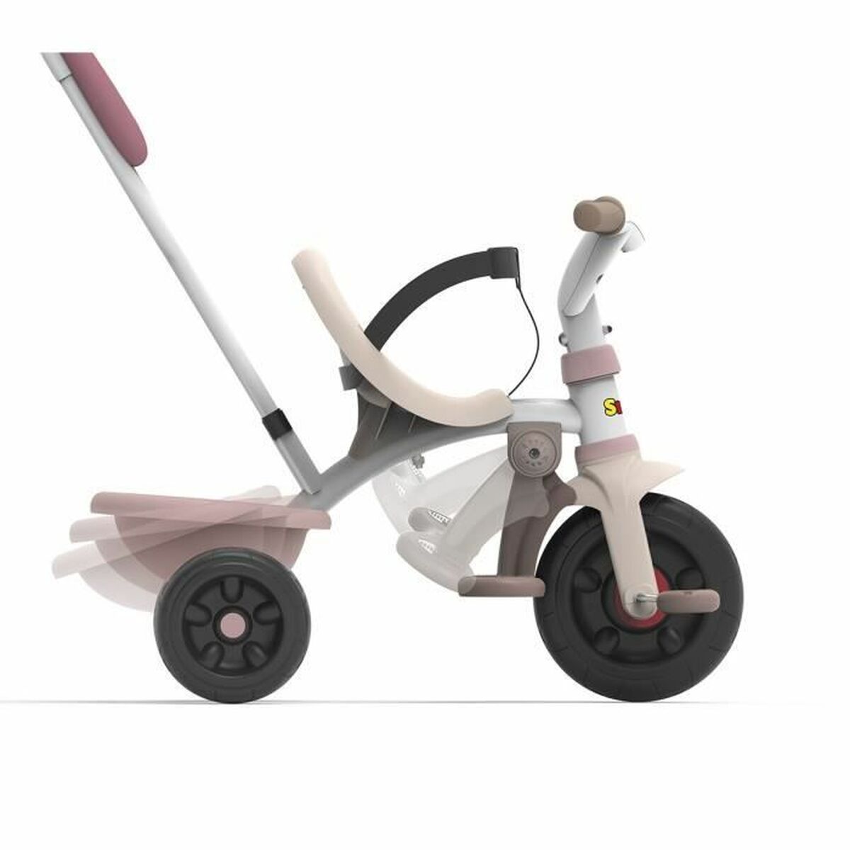 Triciclo Smoby Rosa - Disponibile in 3-4 giorni lavorativi