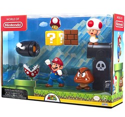 Action figure / Statue JAKKS PACIFIC NINTENDO SUPER MARIO ACORN PLAINS MULTI PACKSET - Disponibile in 2/3 giorni lavorativi Jakks Pacific