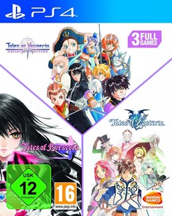 PS4 TALES OF VESPERIA + BERSERIA + ZESTIRIA COMPILATION - Disponibile in 2/3 giorni lavorativi EU