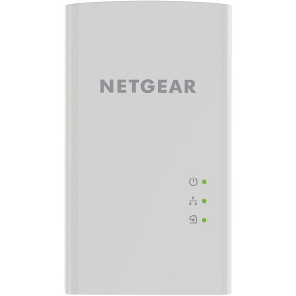 NETGEAR POWERLINE 1000 + WIFI CONFEZIONE 2 x ADATTATORE ETHERNET RETE ELETTRICA WI-FI 1 PORTA LAN RJ-45 GIGABIT ETHERNET COLORE BIANCO - Disponibile in 3-4 giorni lavorativi Netgear