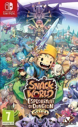 Switch Snack World: Esploratori di Dungeon - GOLD - Disponibile in 2/3 giorni lavorativi Nintendo