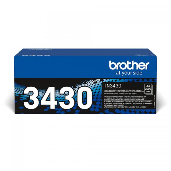 BROTHER TN-3430 TONER NERO - Disponibile in 3-4 giorni lavorativi