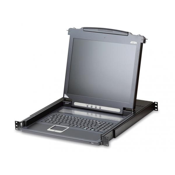 Aten CL1000M switch per keyboard-video-mouse (kvm) Montaggio rack Nero - Disponibile in 6-7 giorni lavorativi