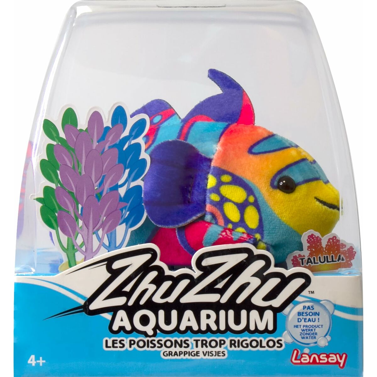 Giocattoli Lansay Zhu Zhu Aquarium : Sébastien le poisson-mandarin - Disponibile in 3-4 giorni lavorativi