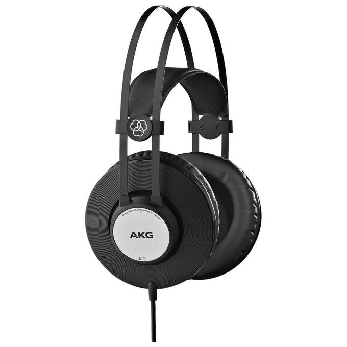 Akg K72 Cuffie Cablato a Padiglione Musica Nero-Bianco - Disponibile in 3-4 giorni lavorativi