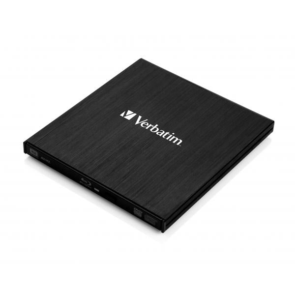 Verbatim External Slimline lettore di disco ottico Blu-Ray RW Nero - Disponibile in 6-7 giorni lavorativi