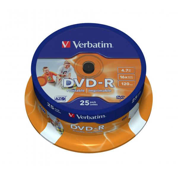 DVD-R Verbatim 43538 16x - Disponibile in 3-4 giorni lavorativi