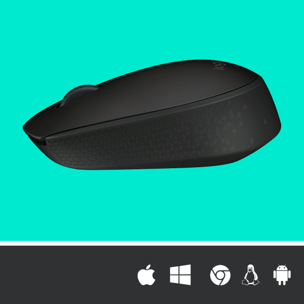 Mouse Silent Plus LOGITECH M330 Silent Plus - Wireless - Nero - Disponibile in 3-4 giorni lavorativi