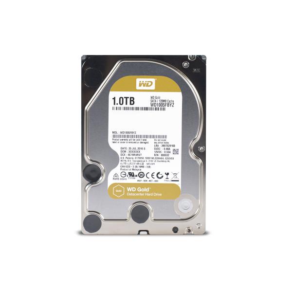 HD WD SATA3 1TB 7200 RPM 3.5" GOLD 128mb cache - WD1005FBYZ - Disponibile in 3-4 giorni lavorativi Western Digital