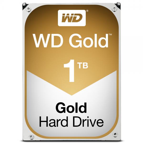 HD WD SATA3 1TB 7200 RPM 3.5" GOLD 128mb cache - WD1005FBYZ - Disponibile in 3-4 giorni lavorativi Western Digital