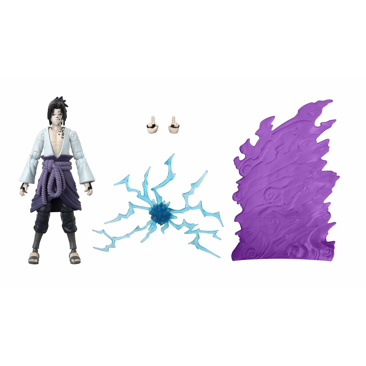 Personaggi d'Azione Naruto Shippuden Bandai Anime Heroes Beyond: Sasuke Uchiha 17 cm - Disponibile in 3-4 giorni lavorativi