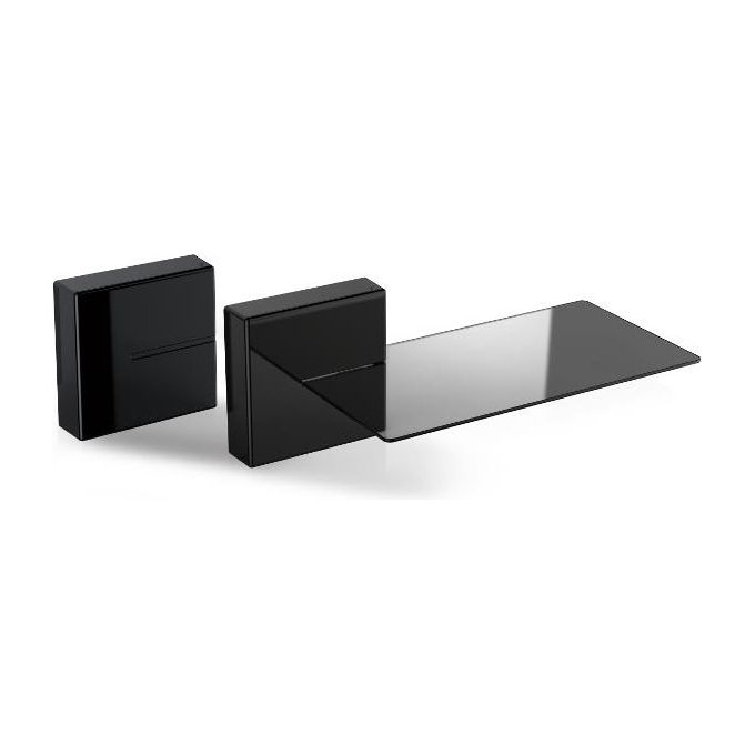 Meliconi Ghost Cube Shelf Sistema Copricavi Componibile con Ripiani Nero - Disponibile in 3-4 giorni lavorativi