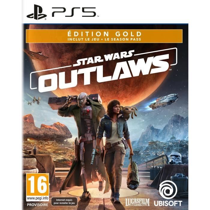 Star Wars: Outlaws - Gioco per PS5 - Edizione Gold - Disponibile in 3-4 giorni lavorativi