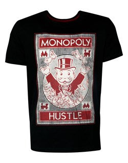 MONOPOLY HUSTLE T-shirt M NERA - Disponibile in 2/3 giorni lavorativi GED