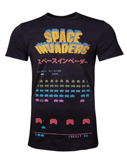 SPACE INVADERS LEVELS T-SHIRT UOMO (S) - Disponibile in 2/3 giorni lavorativi GED