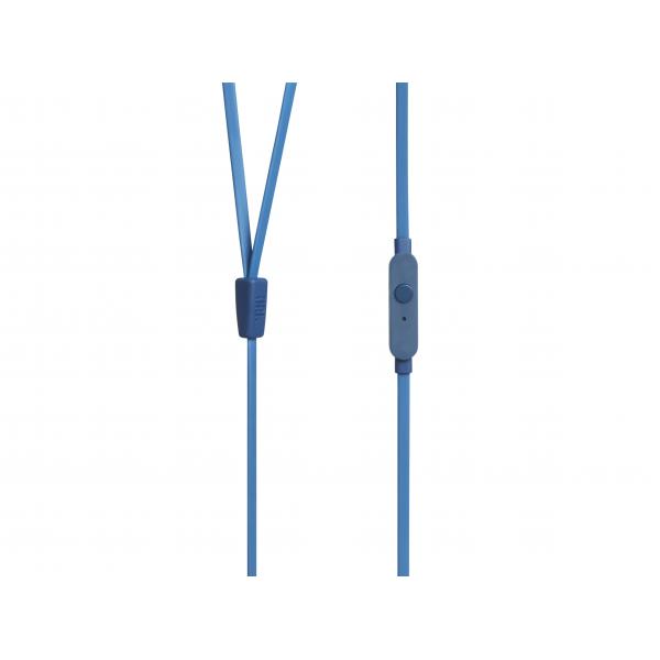 JBL Auricolari Wired Filo Tune 110 T110 Jack 3.5mm Blue - Disponibile in 2-3 giorni lavorativi Jbl