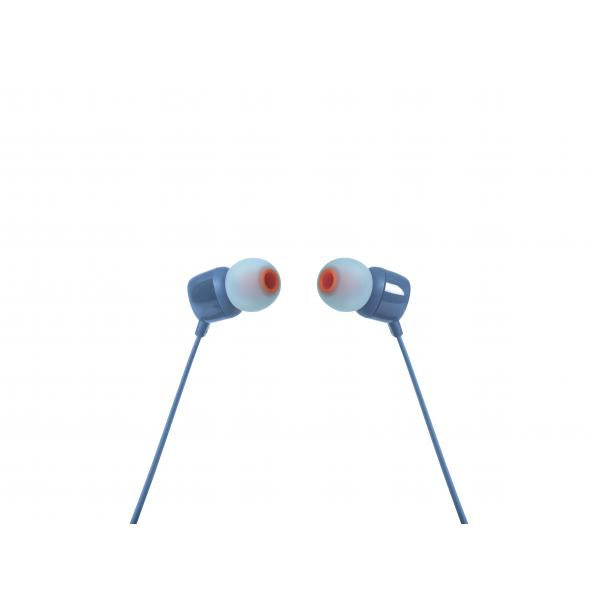 JBL Auricolari Wired Filo Tune 110 T110 Jack 3.5mm Blue - Disponibile in 2-3 giorni lavorativi Jbl