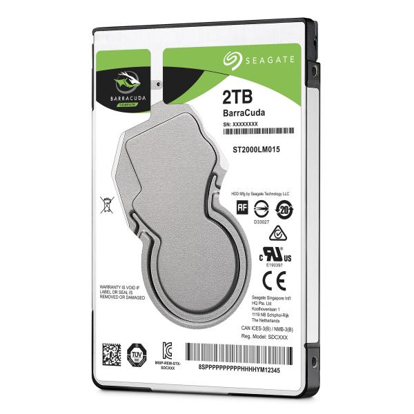 Hard Disk Seagate Barracuda ST2000LM015 2,5" 2 TB - Disponibile in 3-4 giorni lavorativi