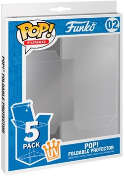 Funko Pop! FUNKO POP Funko 02 Protectors (UV) 5-Pack - Disponibile in 2/3 giorni lavorativi