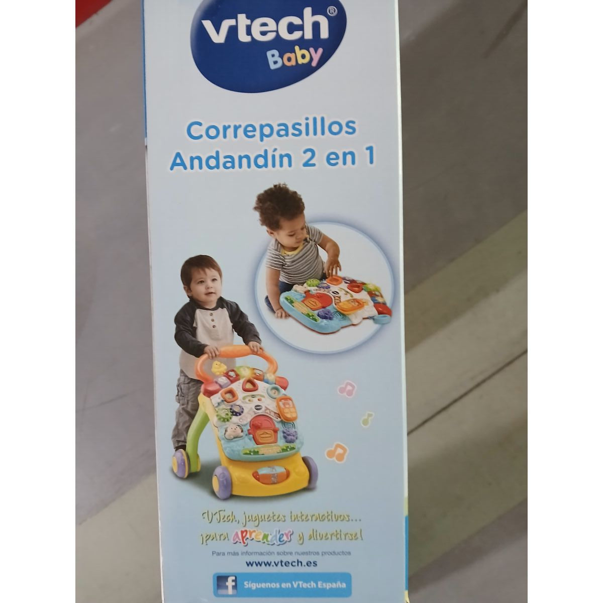 Deambulatore con ruote Vtech 3480-505622 - Disponibile in 3-4 giorni lavorativi