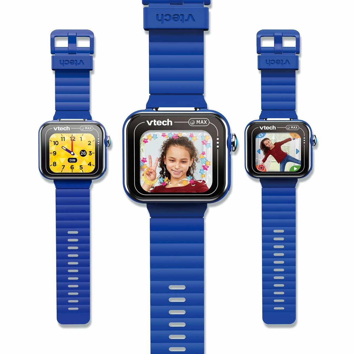 Orologio Bambini Vtech Kidizoom Smartwatch Max 256 MB Interattivo Azzurro - Disponibile in 3-4 giorni lavorativi