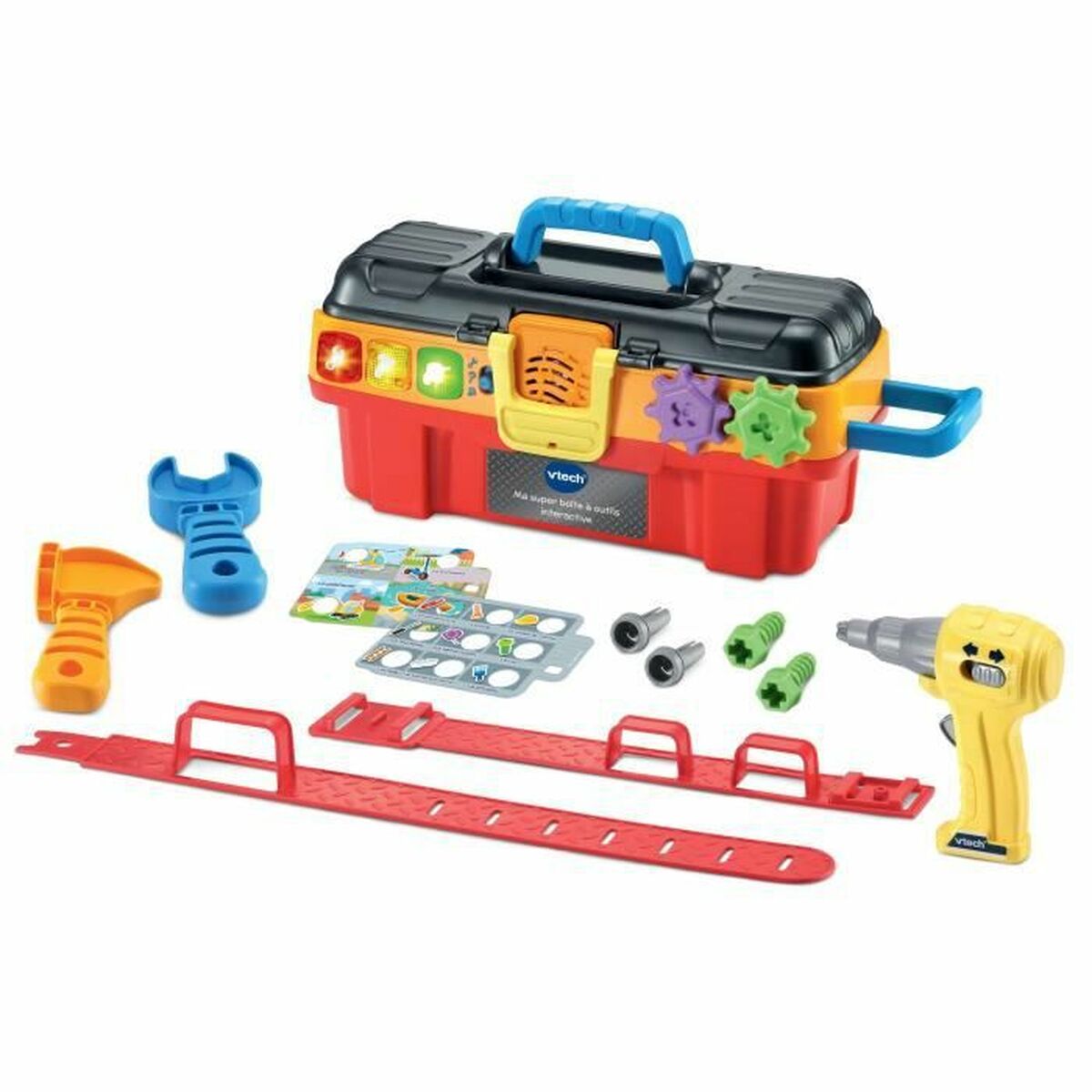 Set attrezzi per bambini Vtech My Great Interactive Toolbox - Disponibile in 3-4 giorni lavorativi