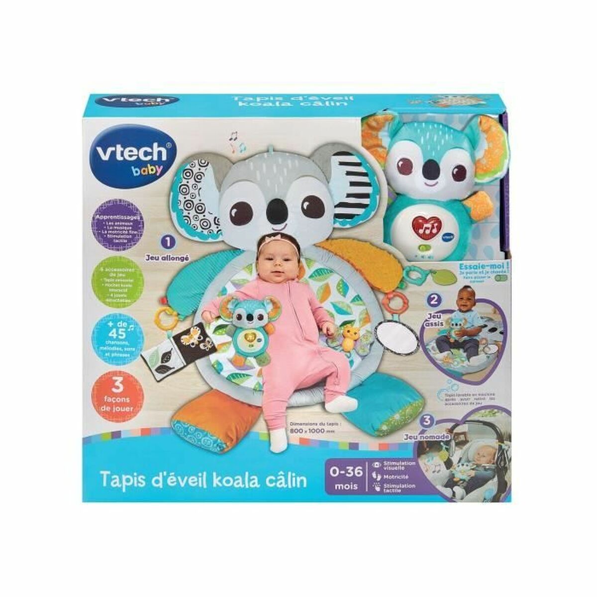 Centro di attività Vtech Baby Koala Cuddle Activity Mat - Disponibile in 3-4 giorni lavorativi