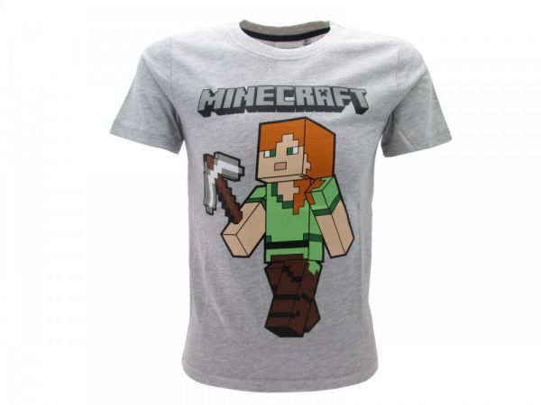 MINECRAFT T-shirt 14 anni grigia - Disponibile in 2/3 giorni lavorativi