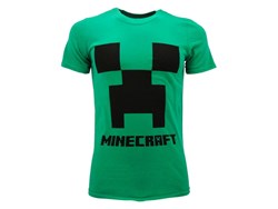 MINECRAFT CREEPER T-shirt XL verde - Disponibile in 2/3 giorni lavorativi GED