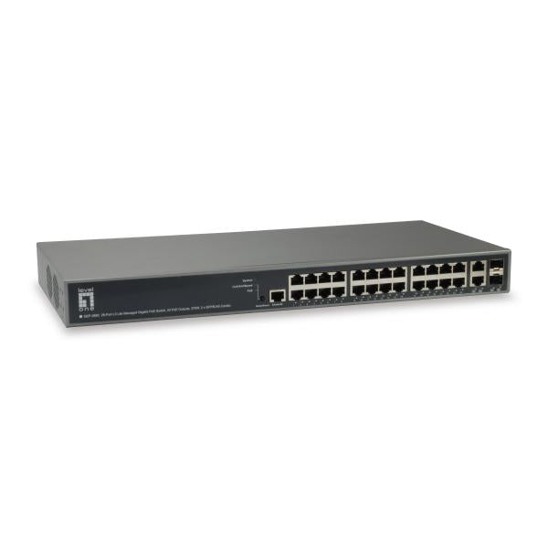 LevelOne GEP-2682 Gestito L3 Gigabit Ethernet (10/100/1000) Supporto Power over Ethernet (PoE) - Disponibile in 6-7 giorni lavorativi