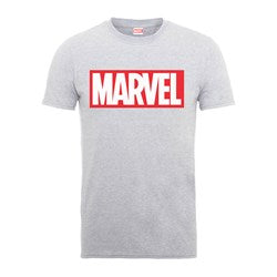 MARVEL LOGO T-shirt L grigia - Disponibile in 2/3 giorni lavorativi GED