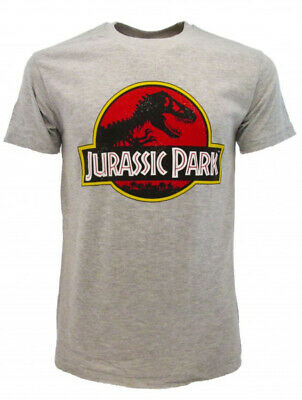 JURASSIC PARK : LOGO T-shirt S grigia - Disponibile in 2/3 giorni lavorativi GED